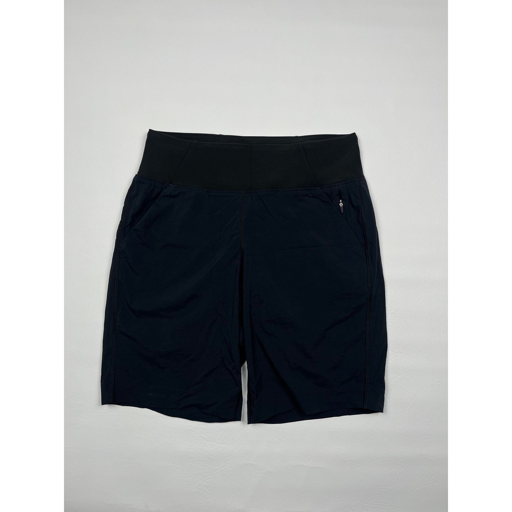 prAna Koen Flat Front Shorts Womens XS Black Hiking Athletic